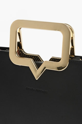 Eco-leather EYELIKE Handbag with Metal Handles