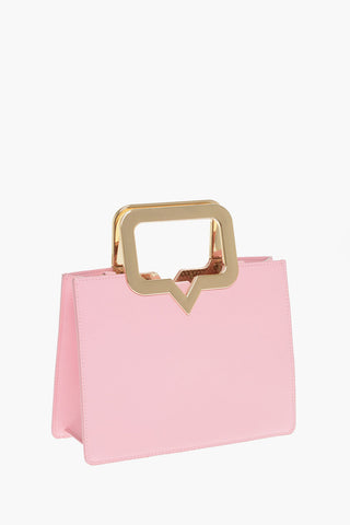 Eco-leather EYELIKE Handbag with Metal Handles