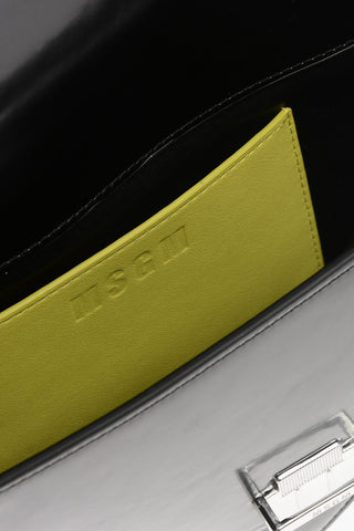 Clutch TRIANGOLO CLIC in Eco Pelle