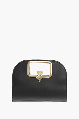 Eco-leather EYELIKE Handbag with Snap Closure
