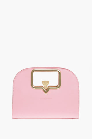Eco-leather EYELIKE Handbag with Snap Closure