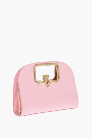 Eco-leather EYELIKE Handbag with Snap Closure