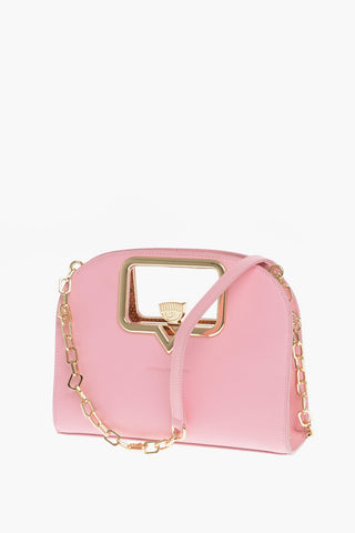 Eco-leather EYELIKE Handbag with Snap Closure