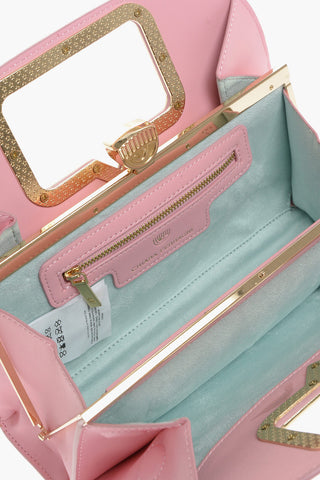 Eco-leather EYELIKE Handbag with Snap Closure