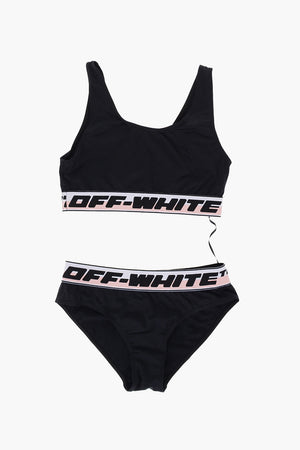 Uni-Bikini mit Logobändern