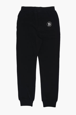 Joggers in Cotone con Elastico in Vita