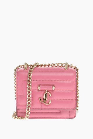Quilted Leather MICRO VARENNE Shoulder Bag with Golden Chain