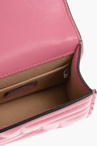 Quilted Leather MICRO VARENNE Shoulder Bag with Golden Chain