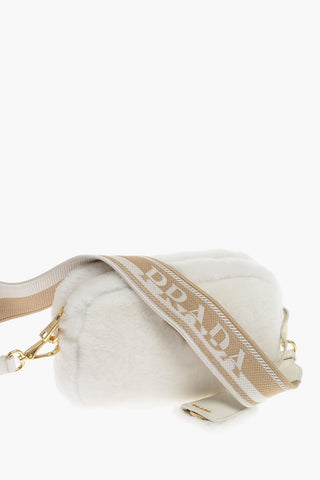 Real Fur Bandoliera Bag with Removable Strap