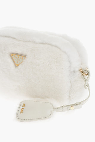 Real Fur Bandoliera Bag with Removable Strap