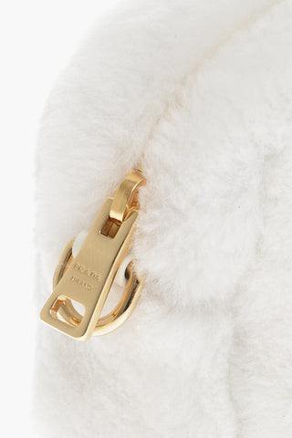 Real Fur Bandoliera Bag with Removable Strap