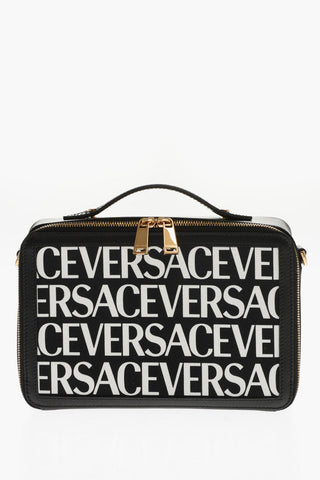 All-Over Monogram Two-Tone Crossbody Bag