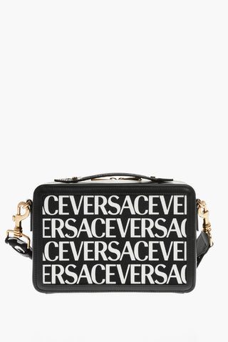All-Over Monogram Two-Tone Crossbody Bag