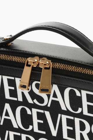 All-Over Monogram Two-Tone Crossbody Bag