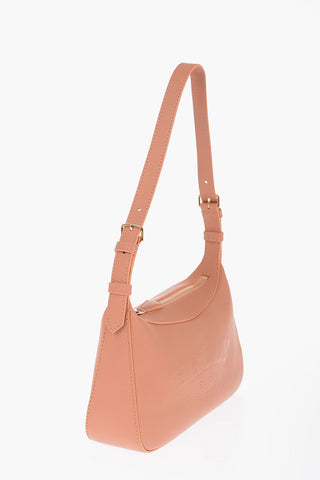 Leather CORALYE Shoulder Bag with engraved Logo