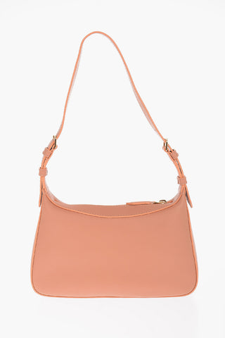 Leather CORALYE Shoulder Bag with engraved Logo