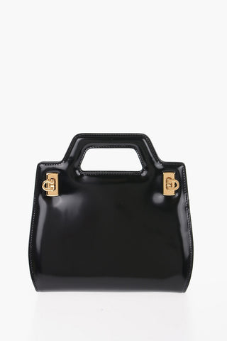 Borsa a Mano WANDA MINI in Pelle con Tracolla Removibile