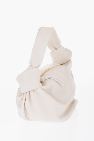 Borsa a Mano In Pelle Pieghettata
