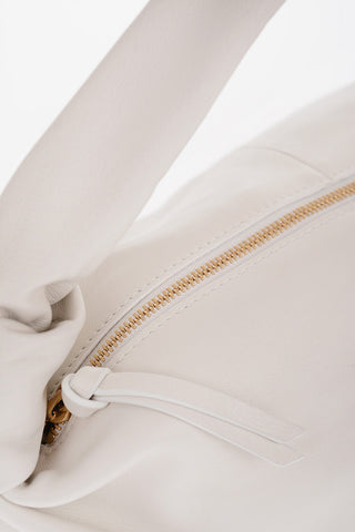 Borsa a Mano In Pelle Pieghettata