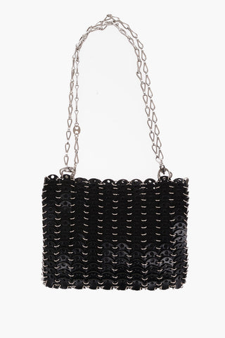 Borsa a Spalla ICONIC in Pelle con Dettagli in Metallo