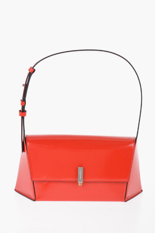 Borsa a Spalla PRISMA MEDIUM in Pelle con Design Geometrico