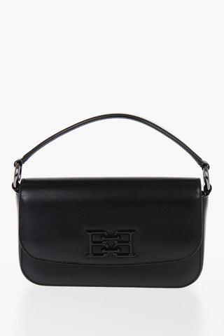 Leather BRODYE Shoulder Bag with Ton-On-Tone Monogram