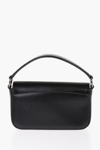 Leather BRODYE Shoulder Bag with Ton-On-Tone Monogram