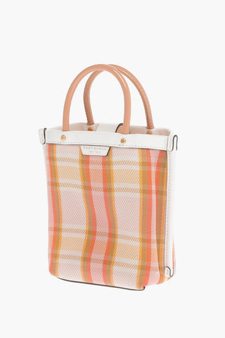 Plaid Check-Motif PERRY Mini Tote Bag