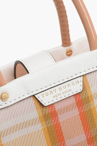Plaid Check-Motif PERRY Mini Tote Bag