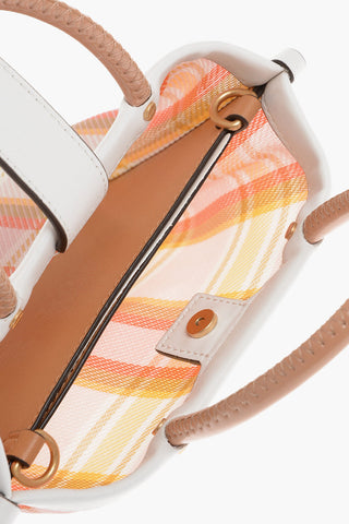 Plaid Check-Motif PERRY Mini Tote Bag