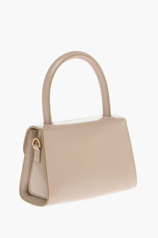Patent Leather Mini Bag with Removable Shoulder Strap