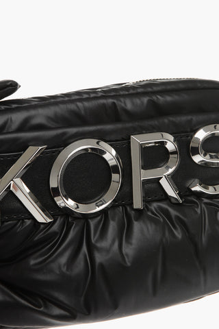 MICHAEL Solid Color LEONIE Camera Bag with Silver-Tone Metal Logo