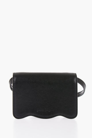 Mini Bag a Tracolla PALM BEACH in Pelle con Dettaglio Dorato