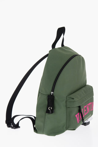 GARAVANI Zaino in Nylon con Logo Stampato 