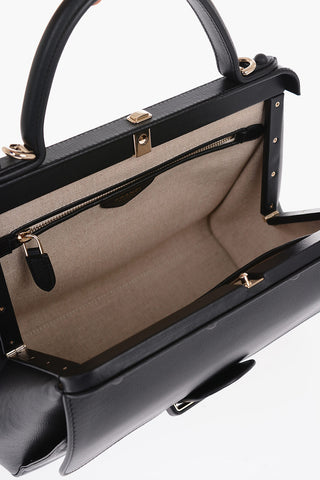 Borsa a Mano MARGHERITA in Pelle con Tracolla Removibile