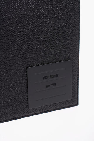 Saffiano Leather Maxi Clutch