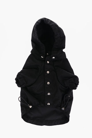 Nylon Dog Raincoat with Removable Hood