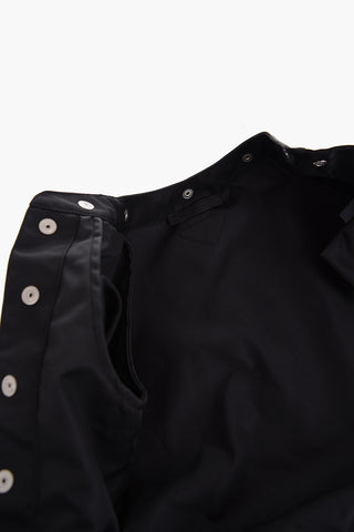 Nylon Dog Raincoat with Removable Hood