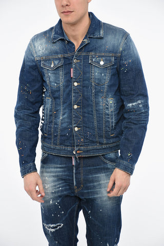 Distressed Denim DAN Jacket