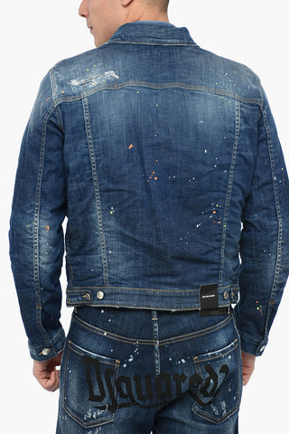 Distressed Denim DAN Jacket