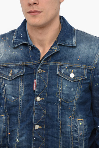Distressed Denim DAN Jacket