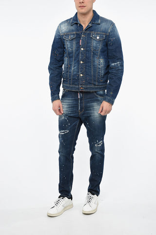 Distressed Denim DAN Jacket