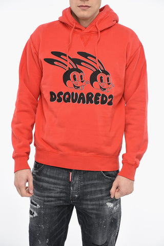 Felpa Hoodie LUNAR N.Y. con Stampa