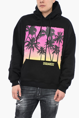 SUNRISE Hoodie Sweatshirt with Graphic Print