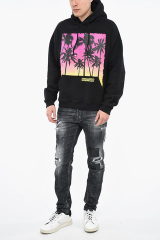SUNRISE Hoodie Sweatshirt with Graphic Print