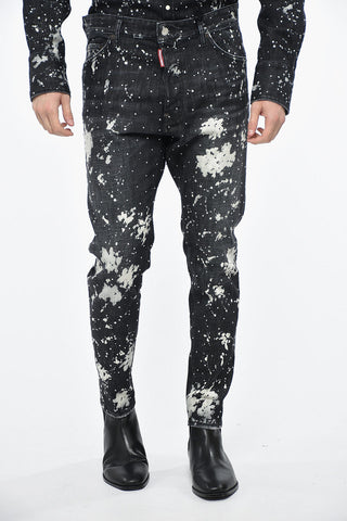 RELAX LONG CROTCH denims with Studded Application 16cm