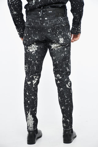 RELAX LONG CROTCH denims with Studded Application 16cm