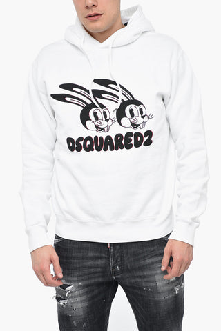 Felpa Hoodie LUNAR N.Y. con Stampa