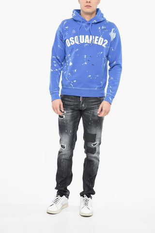 Distressed D2 GOTH FOAM Hoodie
