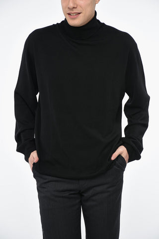 Maglia a Collo Alto in Lana
